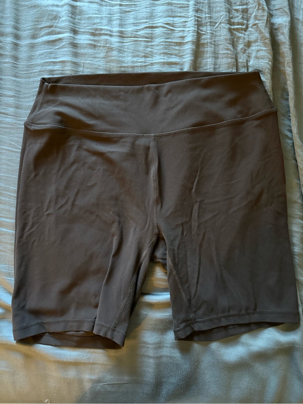Black Stori Women's High-Waist Performance Bike Shorts